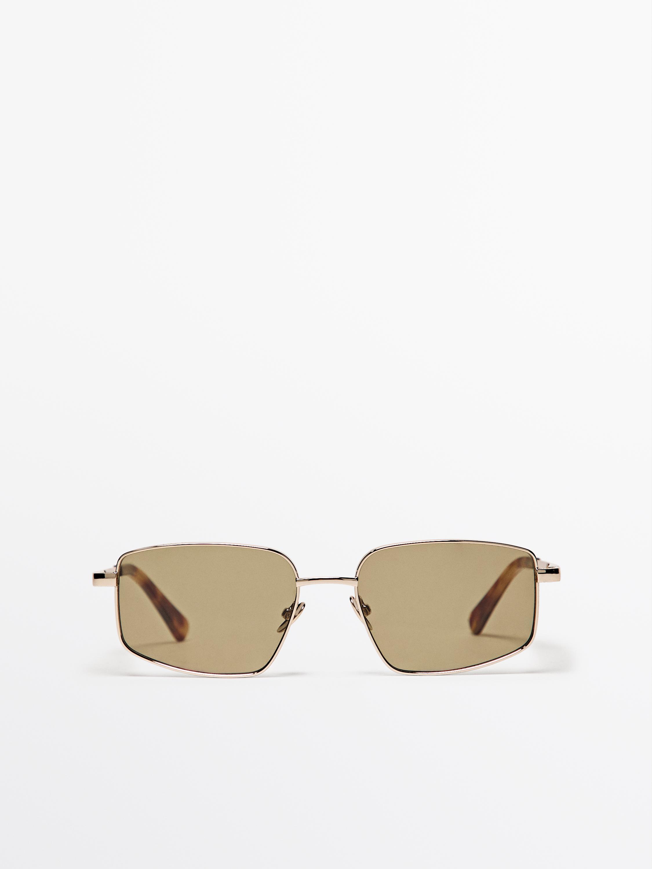 Metallic sunglasses
